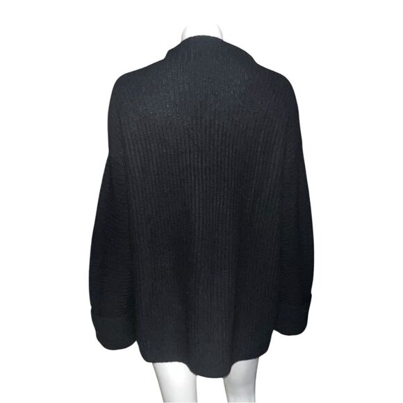 Athleta Oversized Azalea Sweater Black Oversized Medium NWOT - Picture 6 of 11